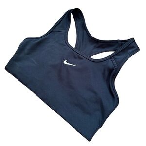 Nike Swoosh Collection: Light Support Women’s Black Non-Padded Sports Bra Top